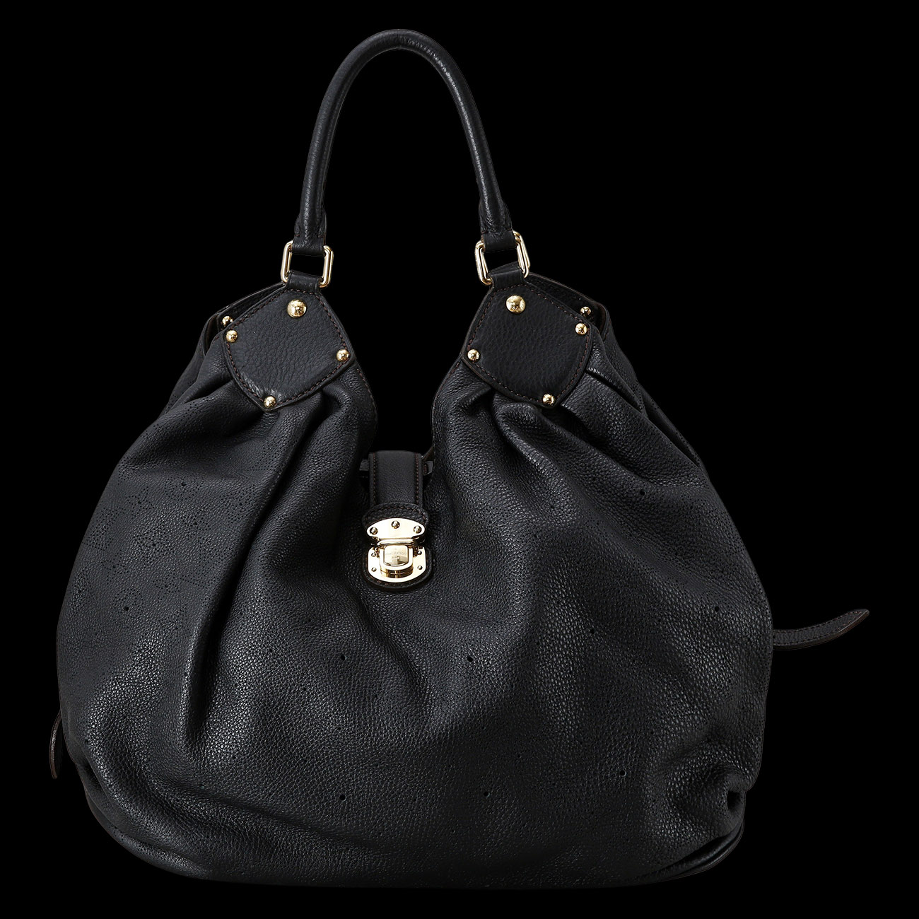 LOUIS VUITTON(USED)루이비통 마히나 레더 토트백